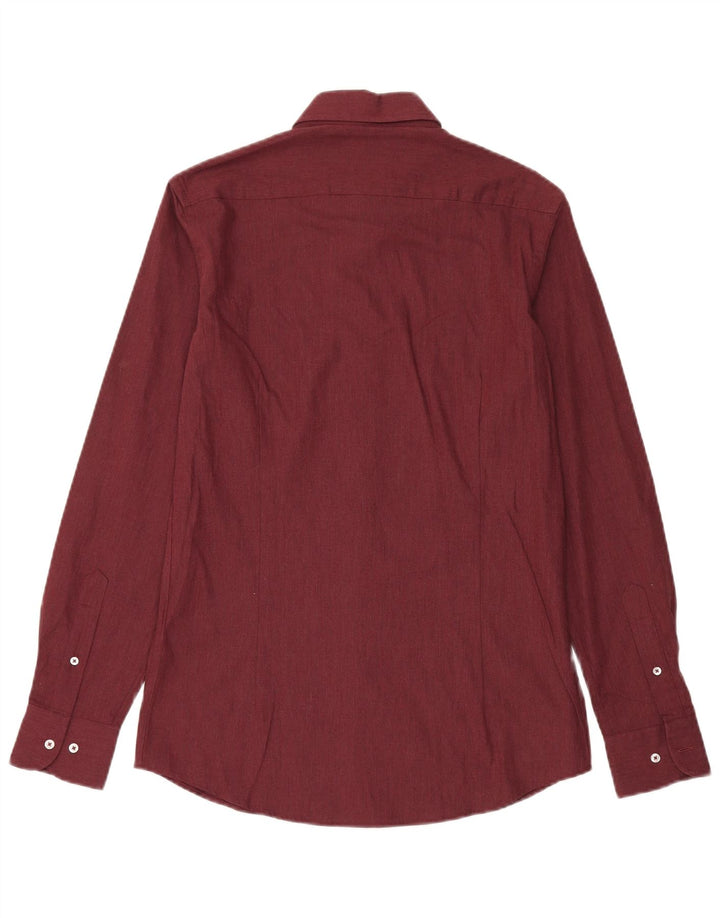 Massimo Dutti Herreskjorte Lille Bourgogne bomuld