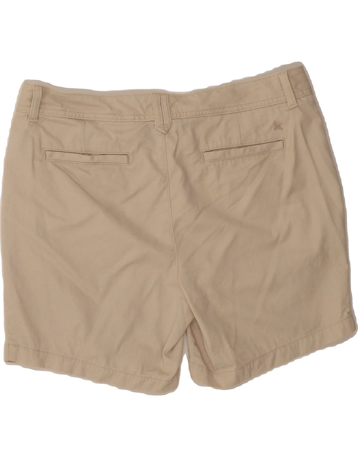 EDDIE BAUER Womens Chino Shorts US 12 Large W36  Beige Cotton Vintage Eddie Bauer and Second-Hand Eddie Bauer from Messina Hembry 