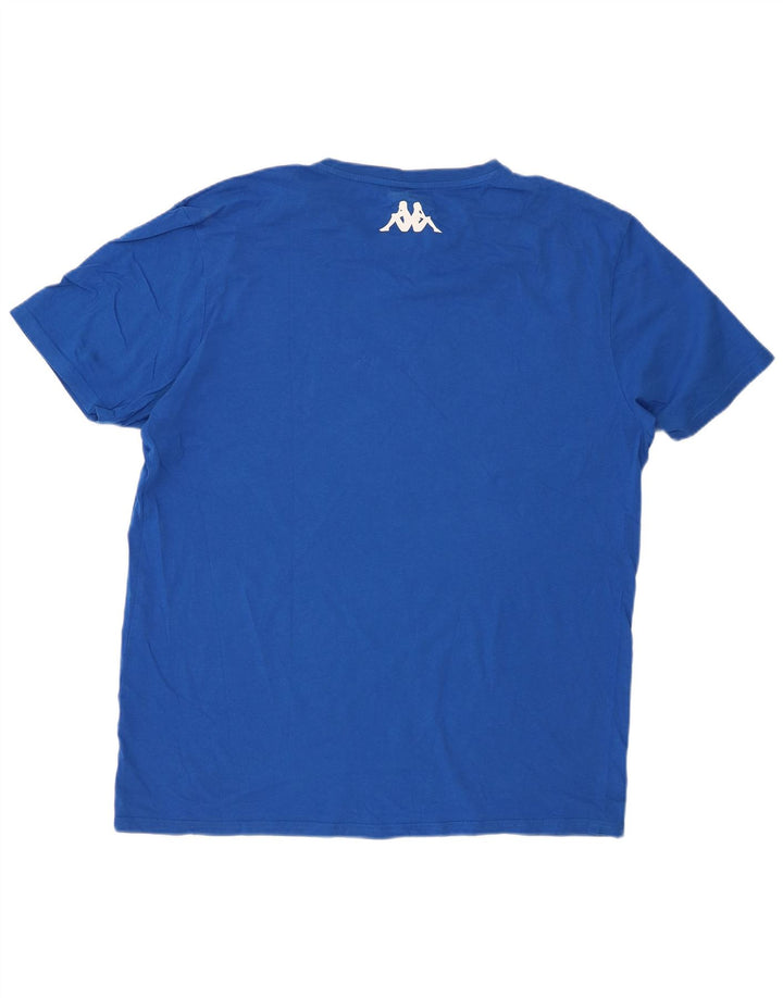 KAPPA Herre T-Shirt Top 2XL Blå