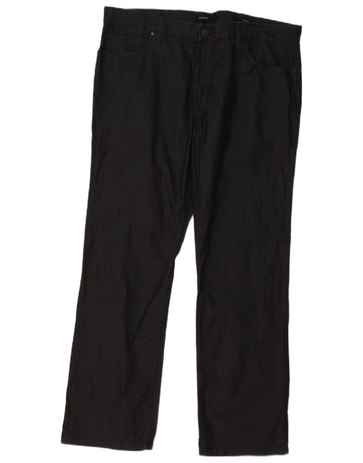 MARKS & SPENCER Mens Autograph Straight Casual Trousers W40 L31  Grey