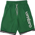 UMBRO Boys Graphic Sport Shorts 9-10 Years Medium  Green Polyester | Vintage Umbro | Thrift | Second-Hand Umbro | Used Clothing | Messina Hembry 