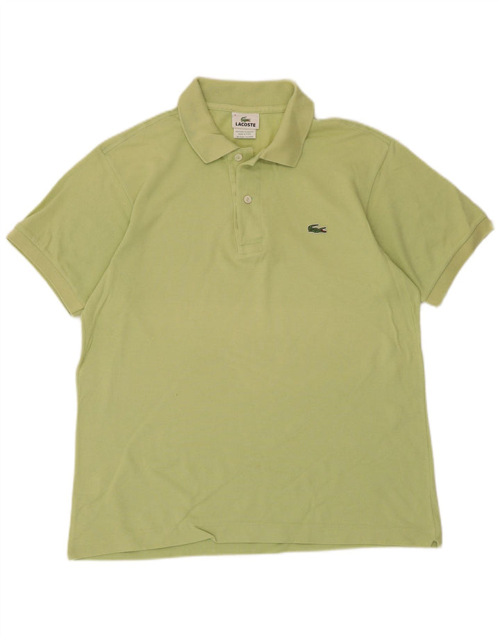 Lacoste herre poloshirt størrelse 4 Medium grøn bomuld