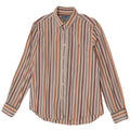 Harmont & Blaine Herre Regular Fit skjorte Stor flerfarvet stribet bomuld