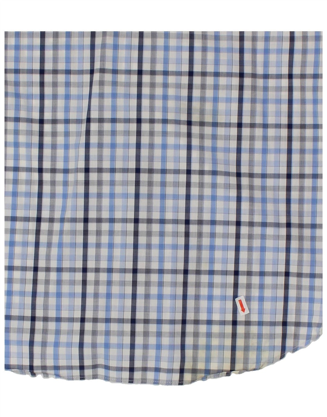 NAUTICA Mens Shirt Medium Blue Check Cotton Vintage Nautica and Second-Hand Nautica from Messina Hembry 