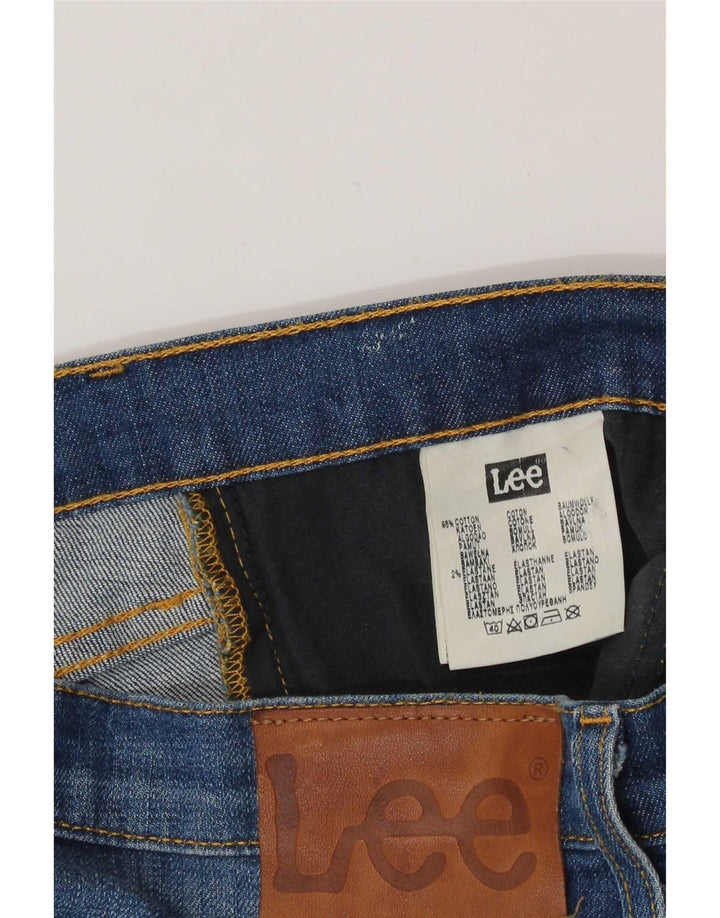 Lee Mens Daren Straight Jeans W32 L31 Blå Bomuld