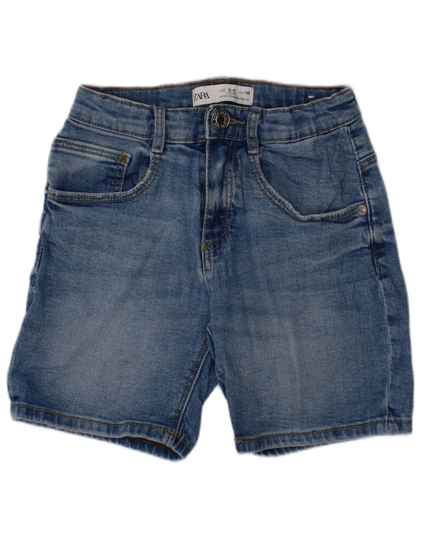 Zara Boys Denim Shorts 5-6 år W20 Blå
