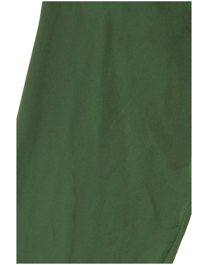 Zara Oversized skjorte til kvinder UK 10 Lille grøn polyester