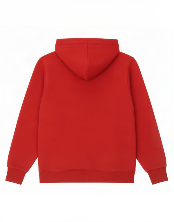 G-Star Mens Graphic Hoodie Jumper Medium Burgundy Cotton