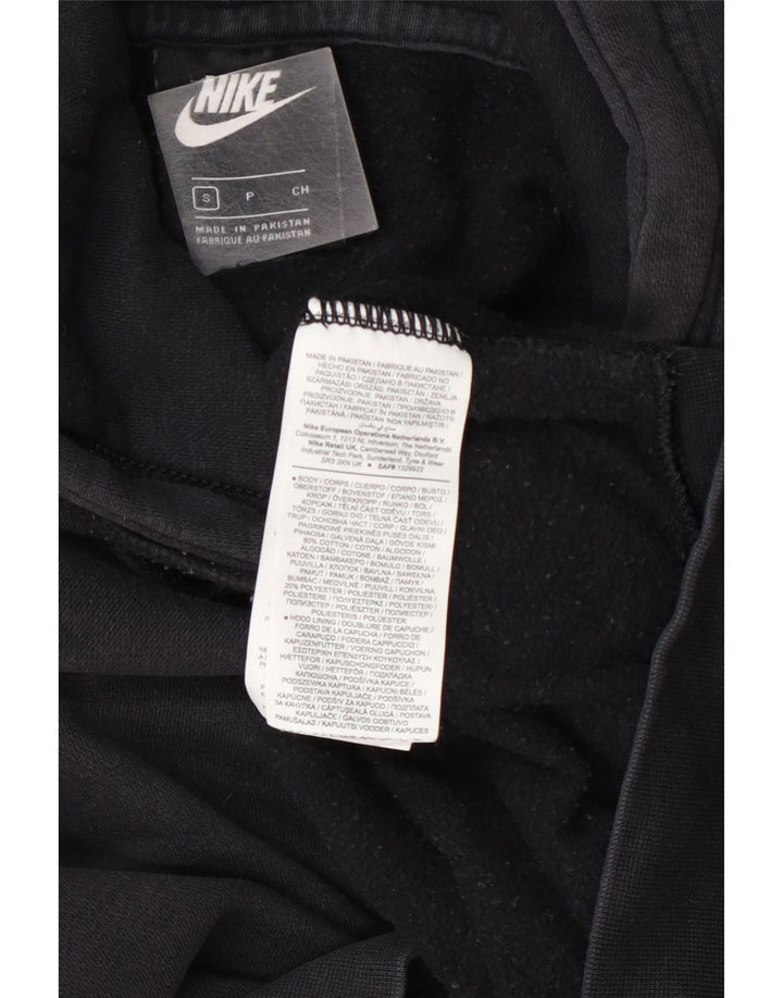 Nike Dame Oversized Hoodie Jumper UK 10 Small Grey Bomuld
