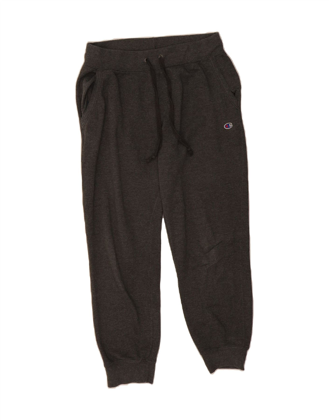 CHAMPION Womens Tracksuit Trousers Joggers UK 14 Large  Grey Polyester Vintage Champion and Second-Hand Champion from Messina Hembry 