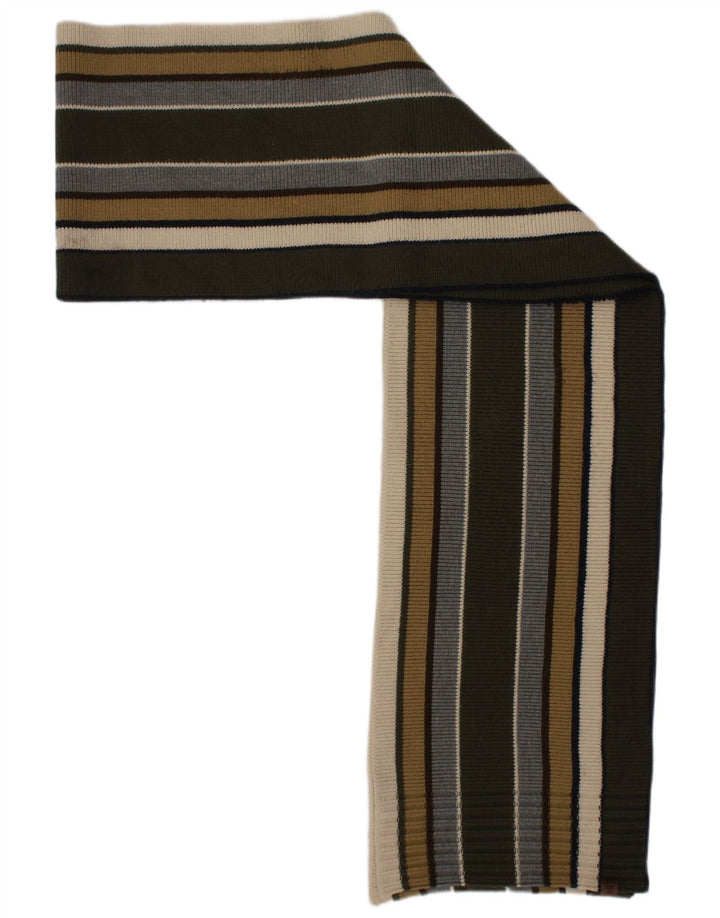 Timberland Herre rektangel tørklæde One Size Grøn stribet