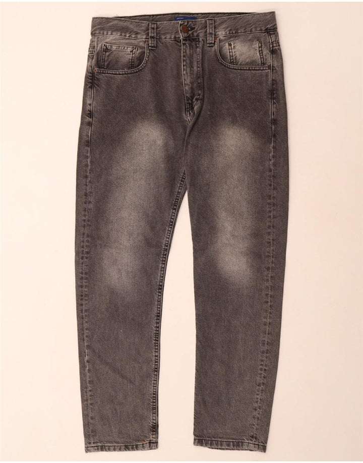 ZARA Herre Slim Jeans EU 40 Medium W31 L29 Grå Bomuld