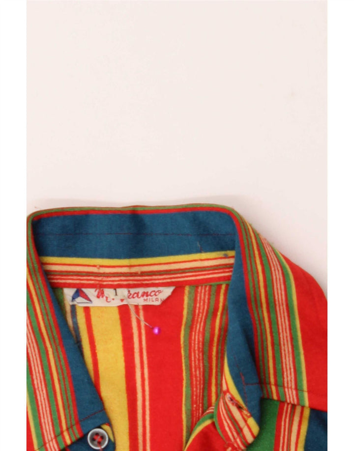 Vintage Dame Pullover Shirt US 1 XS Flerfarvet Stribet