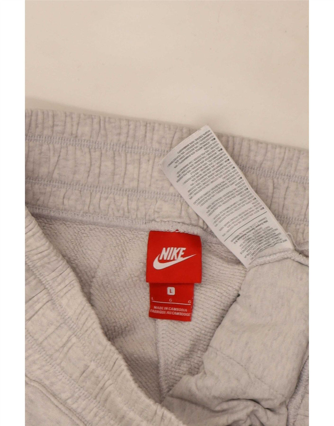 Nike Herre grafisk træningsdragt Bukser Joggers Large Grå Bomuld