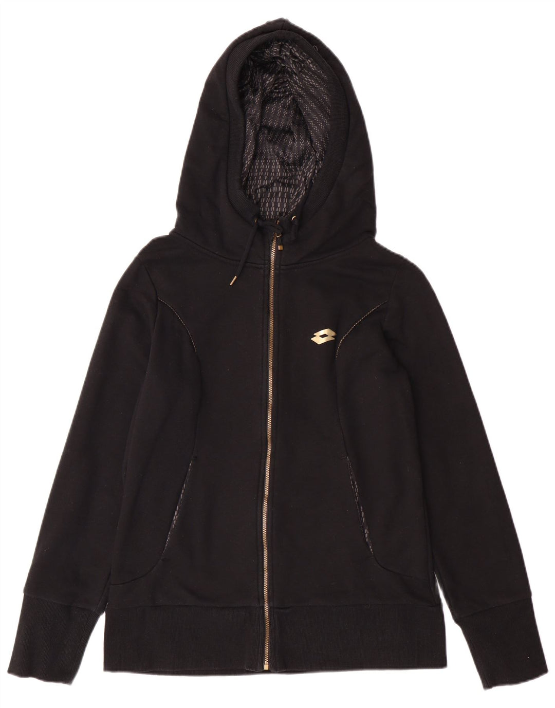 Lotto Dame Hættetrøje Sweater UK 14 Stor Sort