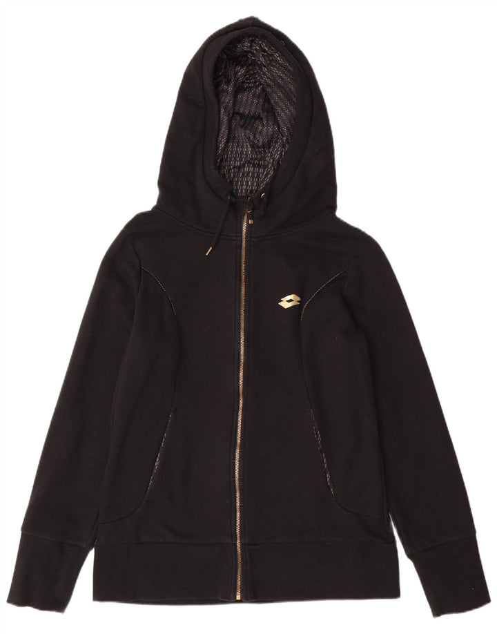 Lotto Dame Hættetrøje Sweater UK 14 Stor Sort