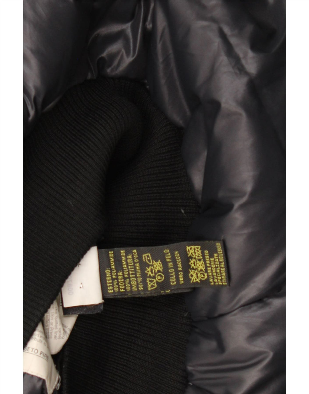 Blauer, polstret jakke til kvinder, UK 14 Medium Navyblå polyamid