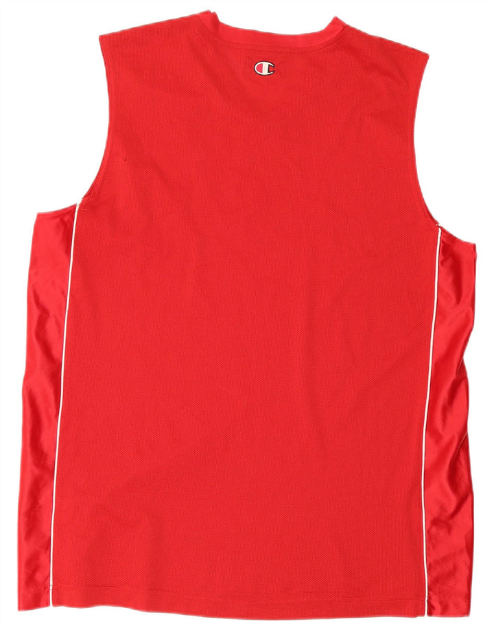 Champion Herrevest Top XL Rød Polyester