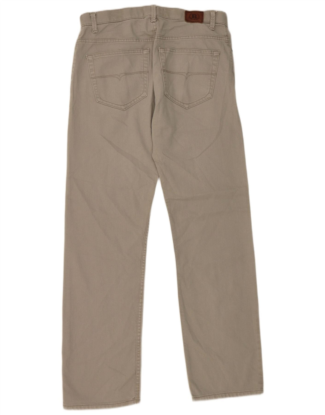 Marks & Spencer Herre Blue Harbor Straight Jeans W34 L33 Grå Bomuld