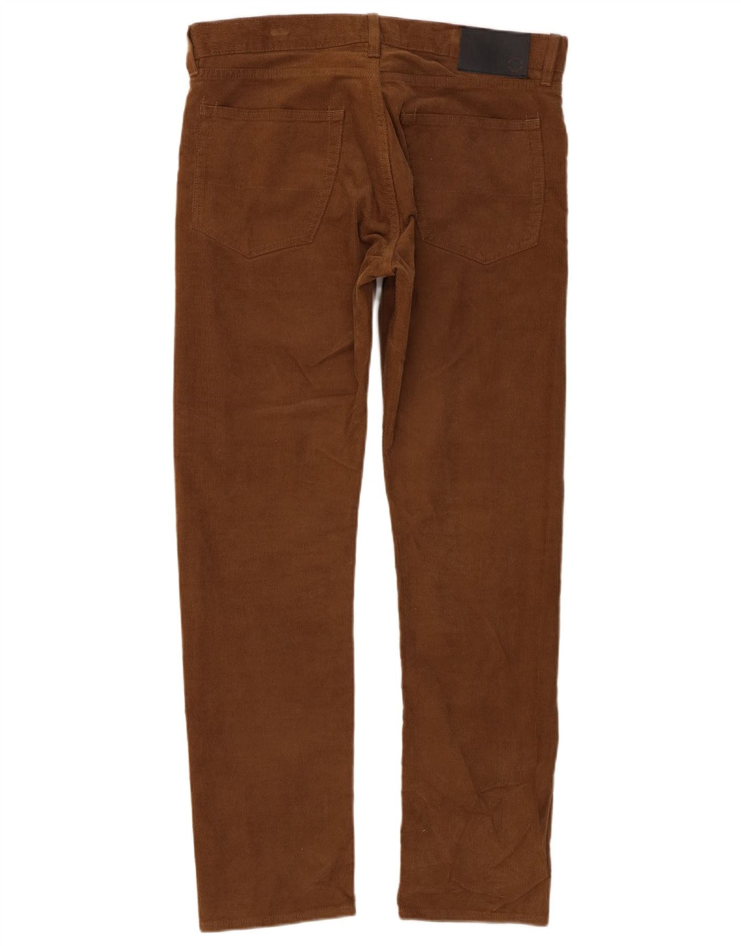 Marks & Spencer Herre Slim Corduroy Bukser W34 L31 Brun Bomuld
