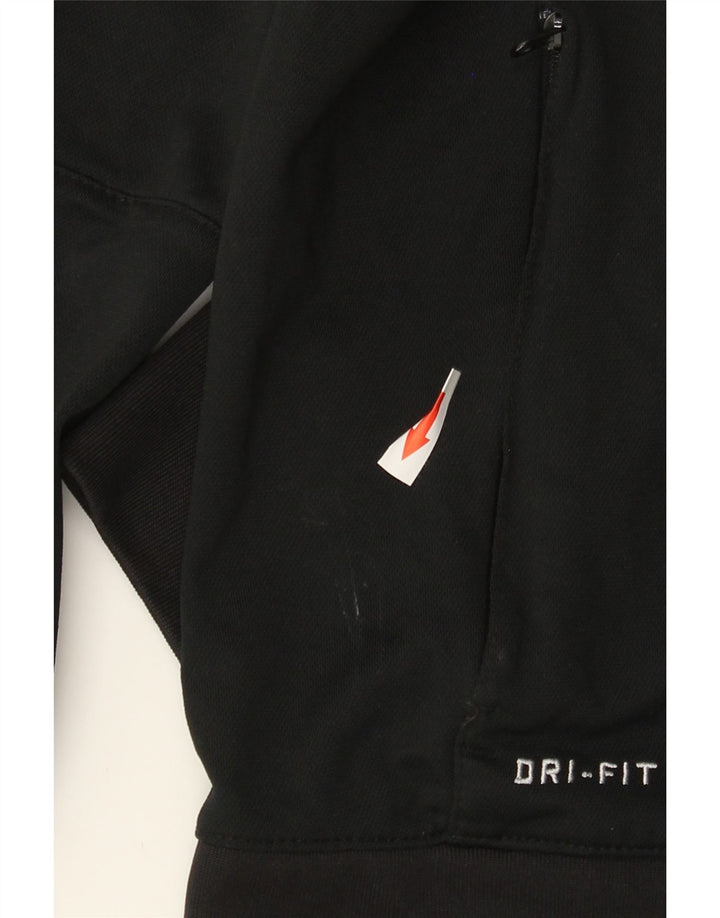 Nike Herre Dri Fit træningsdragt Topjakke Lille sort Colourblock Polyester