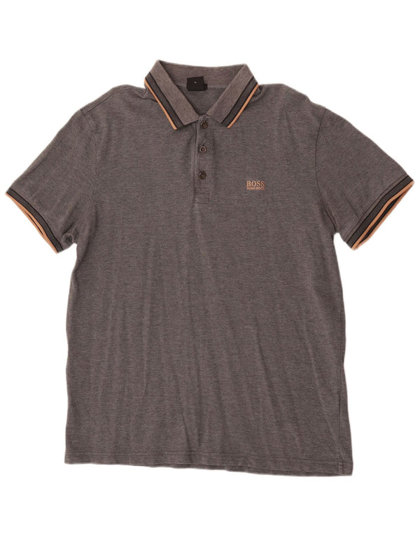 Hugo Boss Herre Regular Fit Polo Shirt XL Grå Bomuld