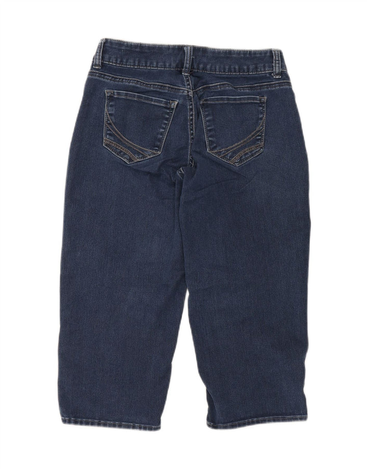 LEE Womens Riders Tapered Capri Jeans W30 L18  Blue Cotton