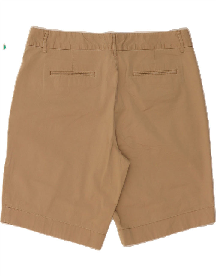 J. CREW Womens Chino Shorts US 10 Large W34  Beige Cotton Vintage J. Crew and Second-Hand J. Crew from Messina Hembry 