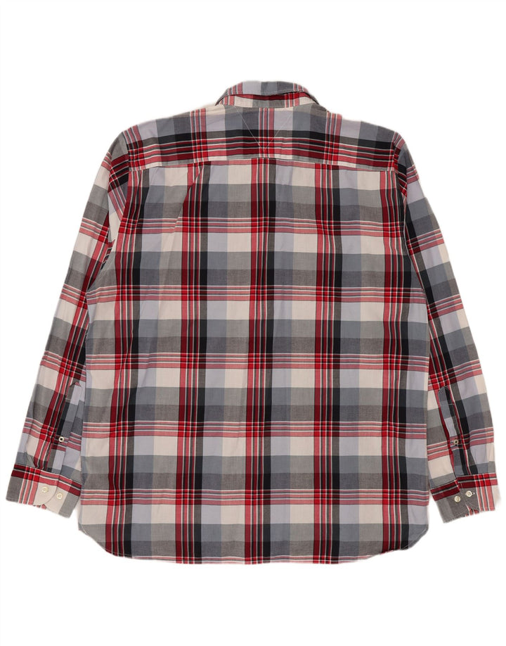 Tommy Hilfiger Herre Regular Fit skjorte 2XL flerfarvet ternet bomuld