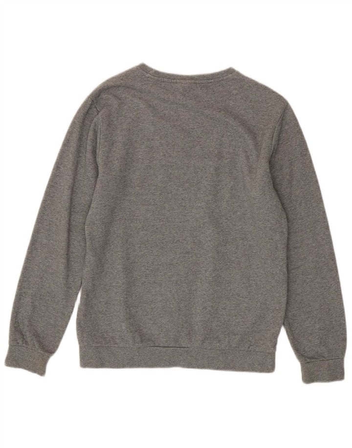 CHAMPION Boys Graphic Sweatshirt Jumper 13-14 Years XL Grey