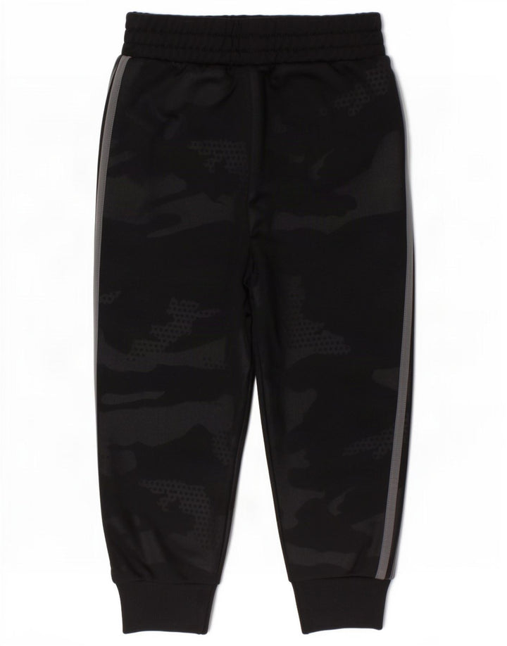 Adidas Drenge Træningsdragt Bukser Joggers 2-3 År Sort Camouflage Polyester