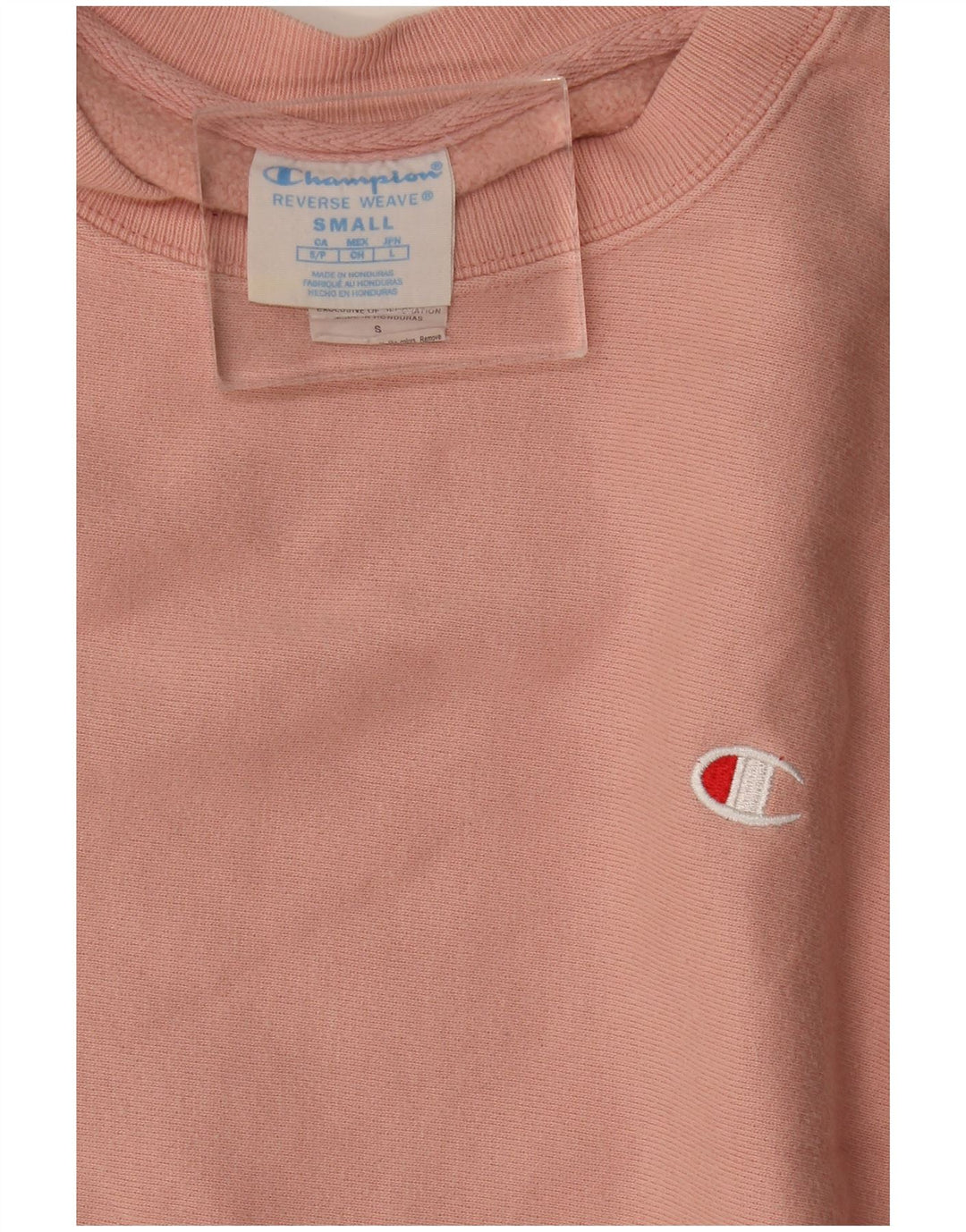 Champion Herre Sweatshirt Jumper Lille Pink Bomuld