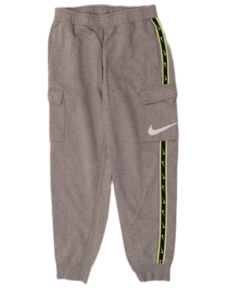 Nike Herre Graphic Cargo træningsdragt Bukser Joggers Medium Grey Colourblock