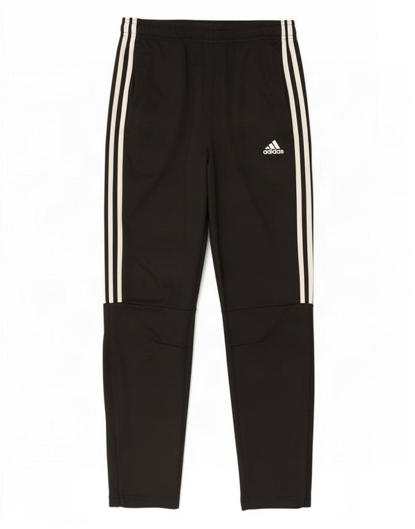 Adidas Boys Climalite træningsdragt bukser 13-14 år Sort polyester