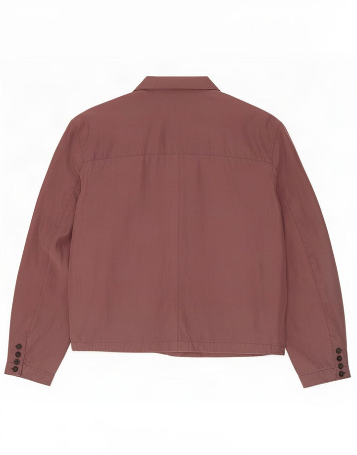 C&A Herre dobbeltradet bomberjakke EU 52/54 XL Lilla silke