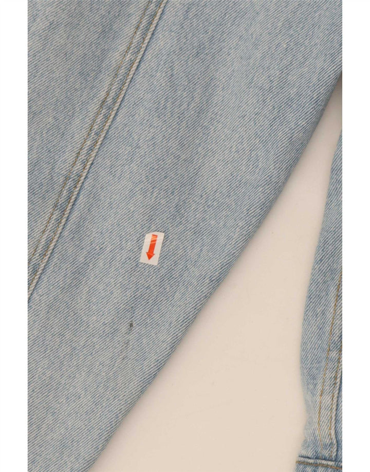 American Apparel Herre denimjakke UK 38 Medium Blue Cotton