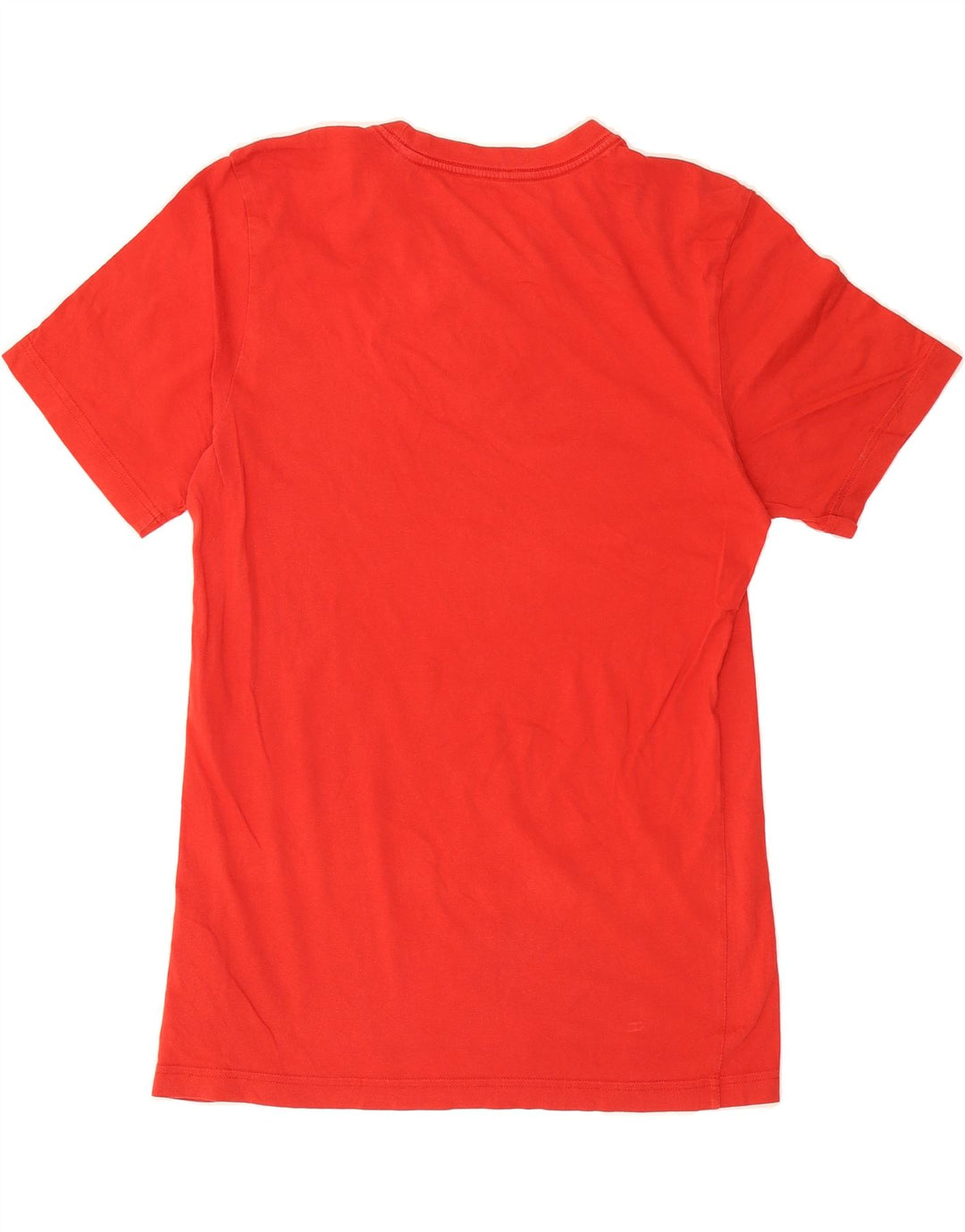 ADIDAS Mens Graphic T-Shirt Top Small Red Cotton Vintage Adidas and Second-Hand Adidas from Messina Hembry 