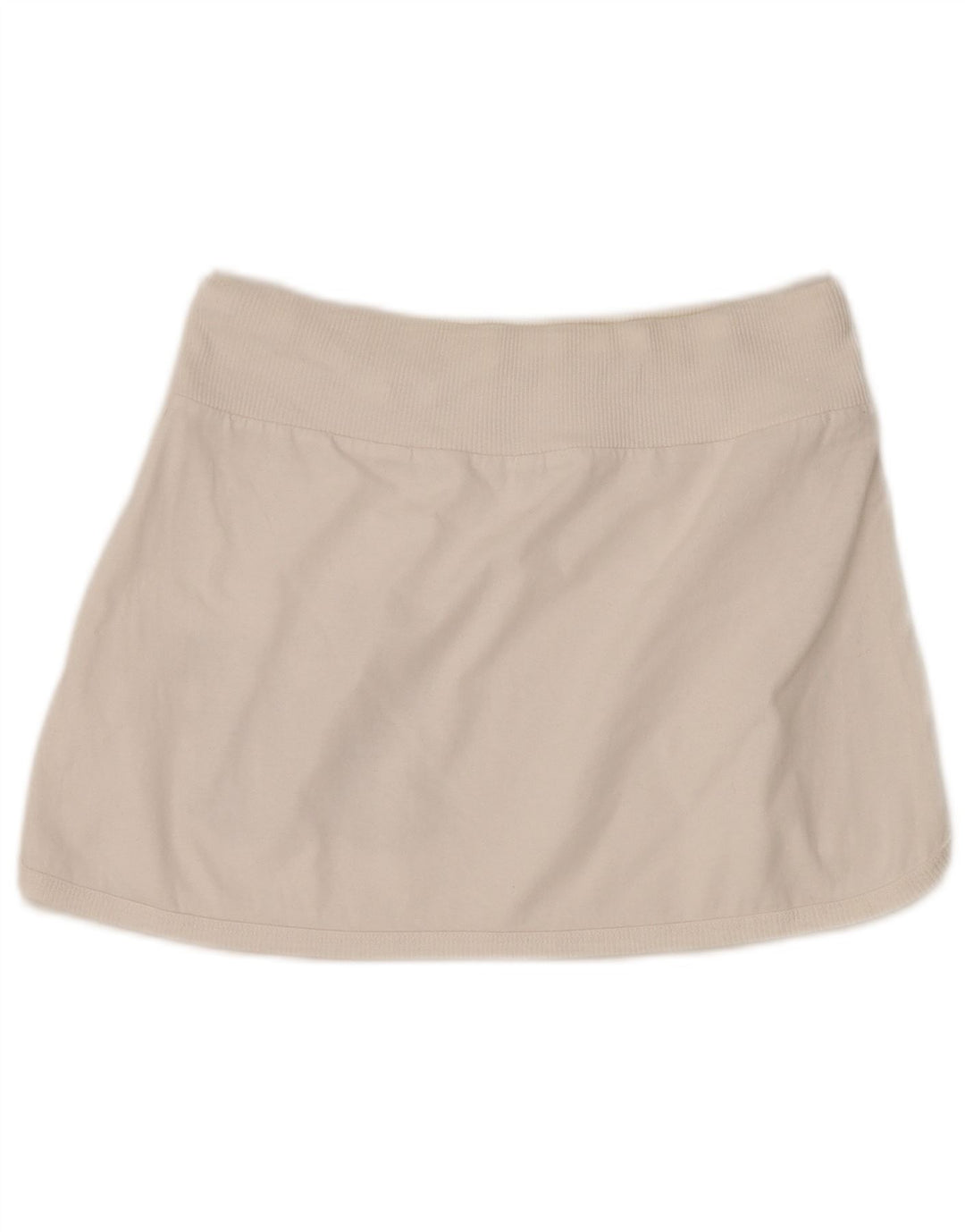 BENETTON Dame Grafisk Mini Tennis Nederdel UK 12 Medium White Floral