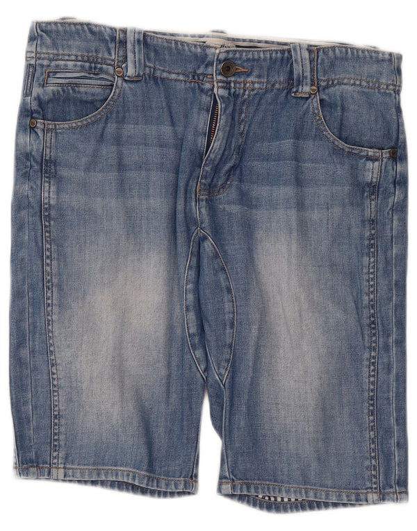 Armani Junior Drenge Denim Shorts 14-15 år W32 Blå Bomuld