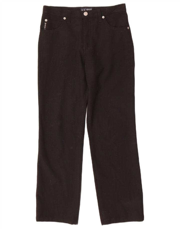 Armani Lige Casual Bukser til kvinder W27 L27 Sort
