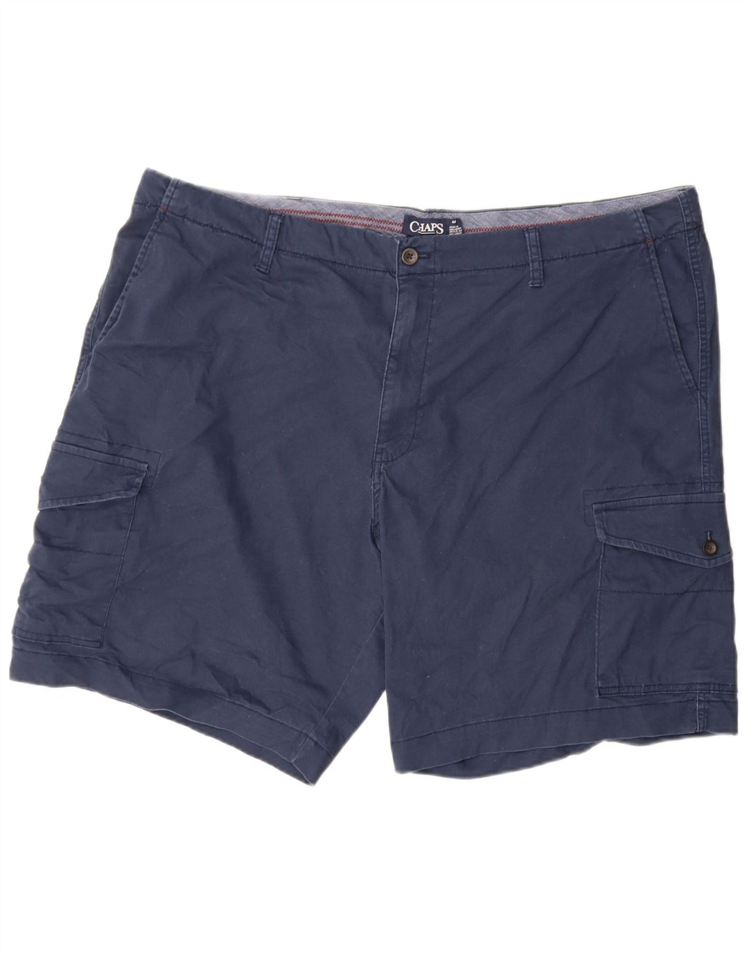 CHAPS Herre Cargo Shorts W44 2XL Marineblå Bomuld