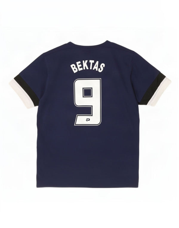 Puma Boys Grafisk T-Shirt Top 13-14 år Navy Blue Colourblock Polyester