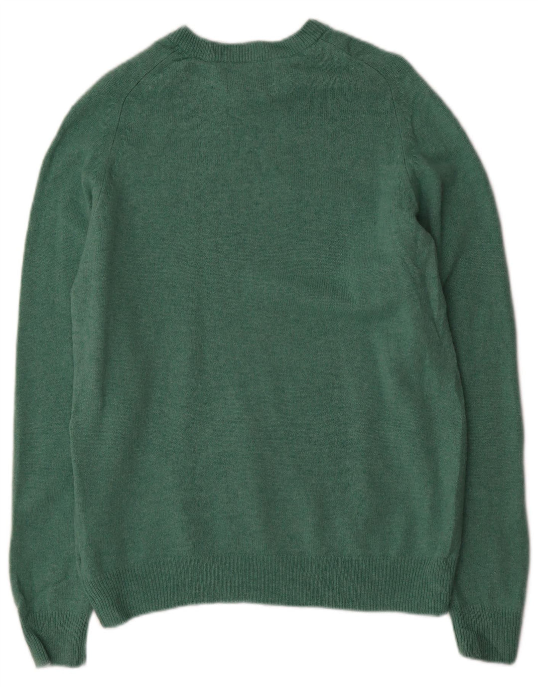 MARKS & SPENCER Dame sweater med rund hals DK 14 Medium Grøn