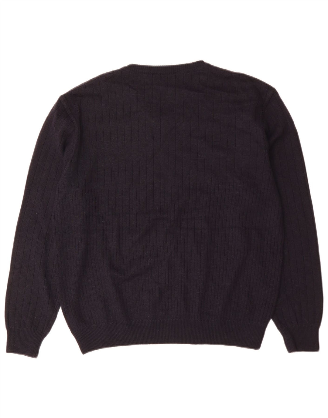 Marks & Spencer Herre V-hals sweater Stor marineblå akryl