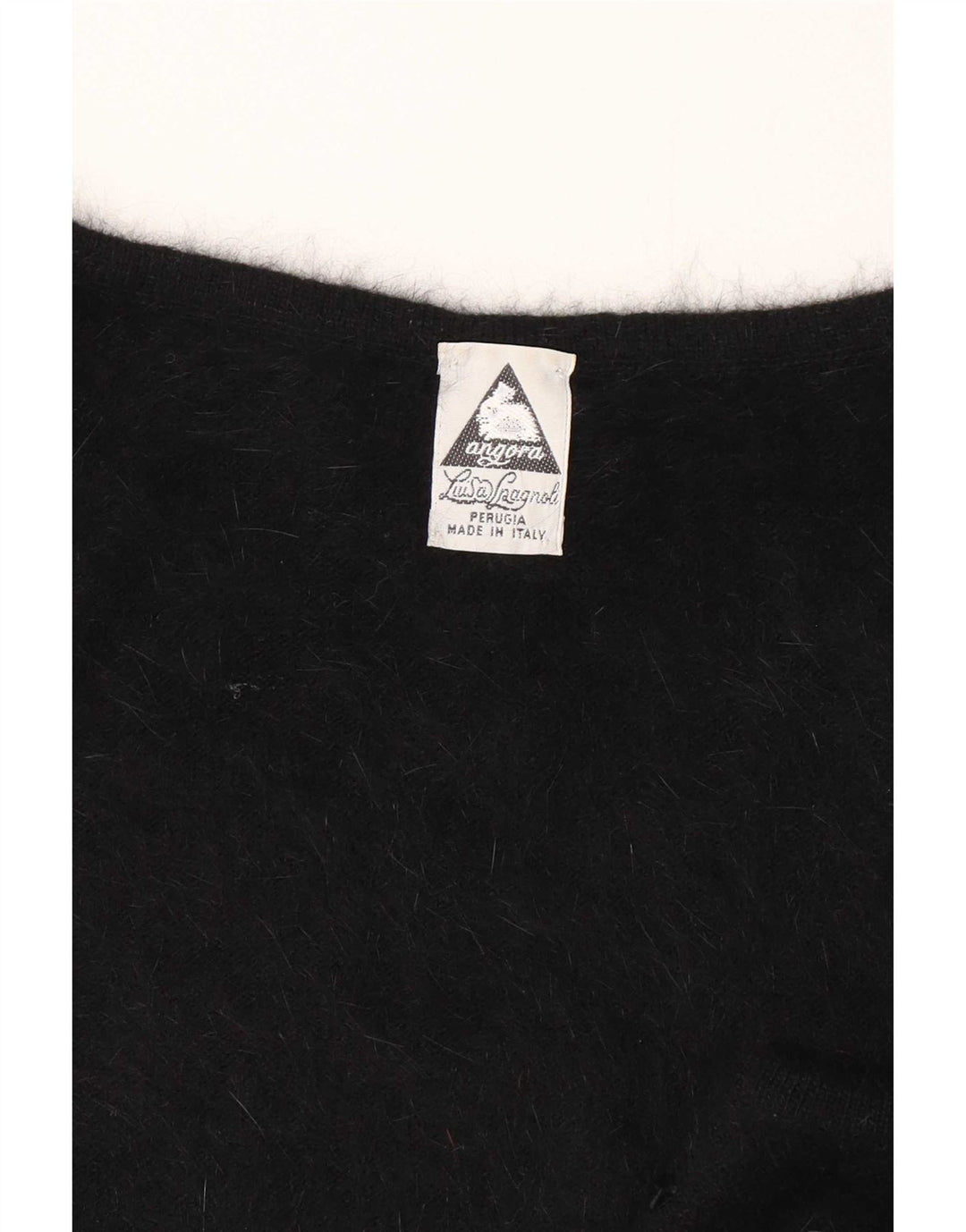 Luisa Spagnoli Dame Cami Top UK 14 Medium Black Angora