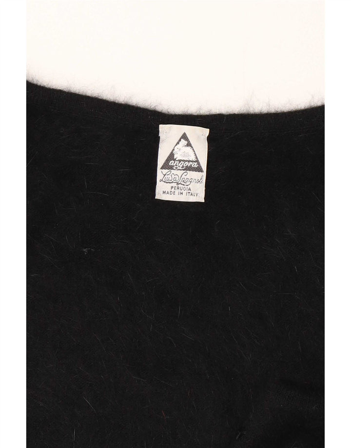 Luisa Spagnoli Dame Cami Top UK 14 Medium Black Angora