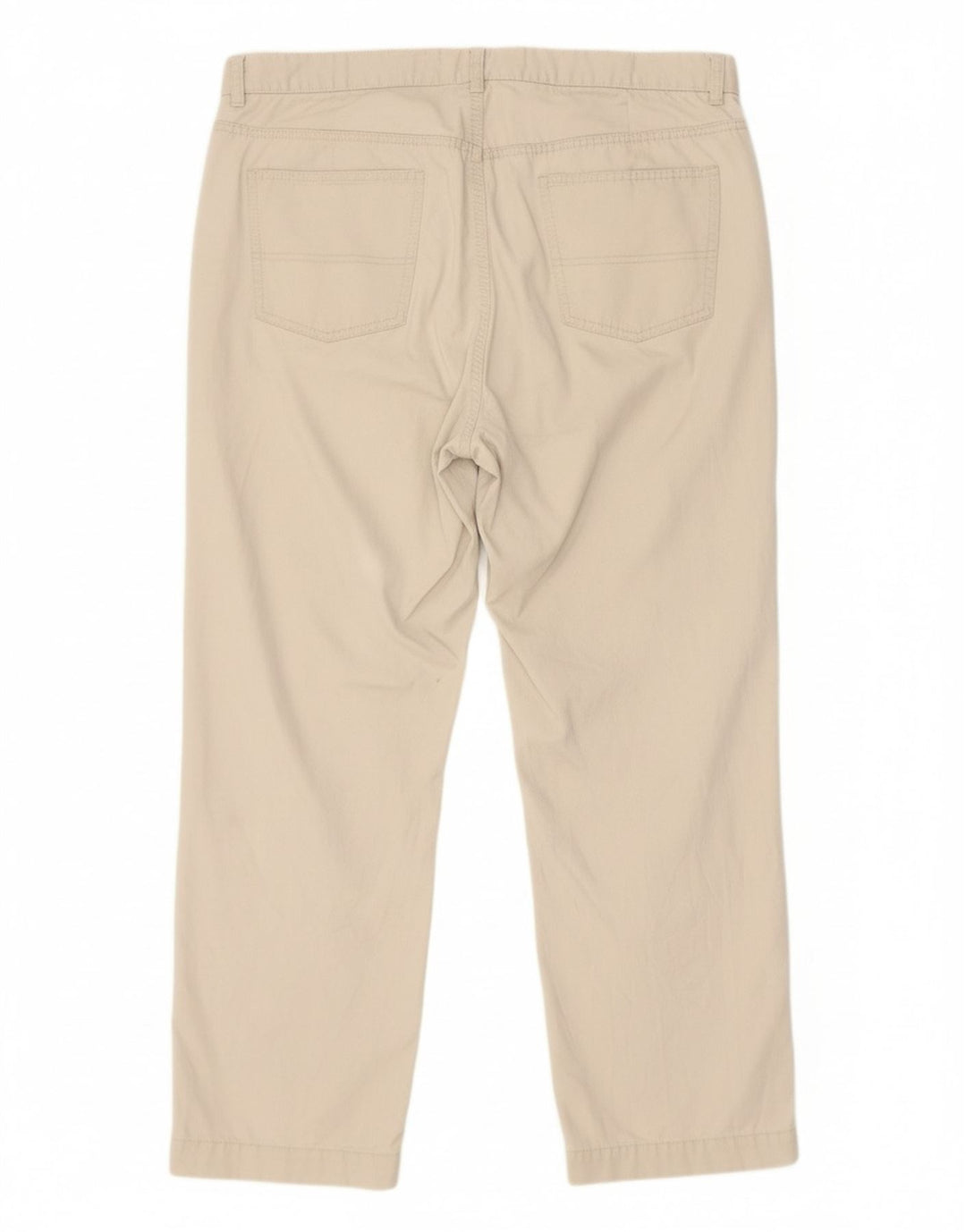 TOMMY HILFIGER Mens Straight Jeans W36 L27 Beige Cotton