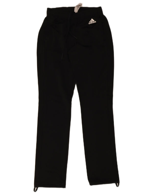 Adidas Womens Tracksuit Trousers UK 4/6 XS  Black Polyester
