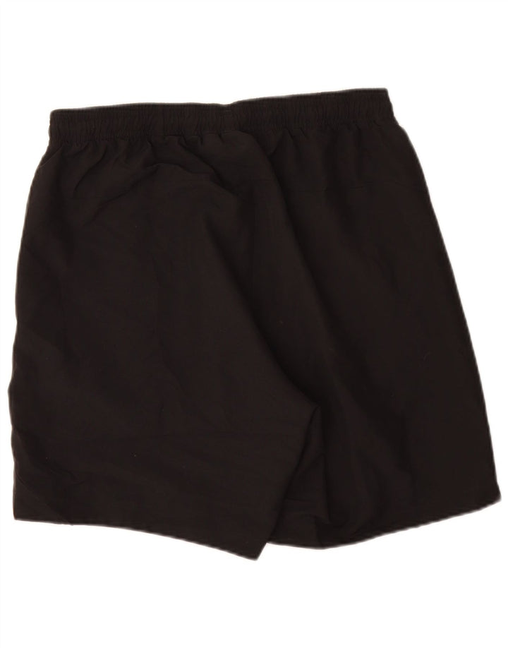 Adidas grafiske sportsshorts til mænd mellem sort polyester