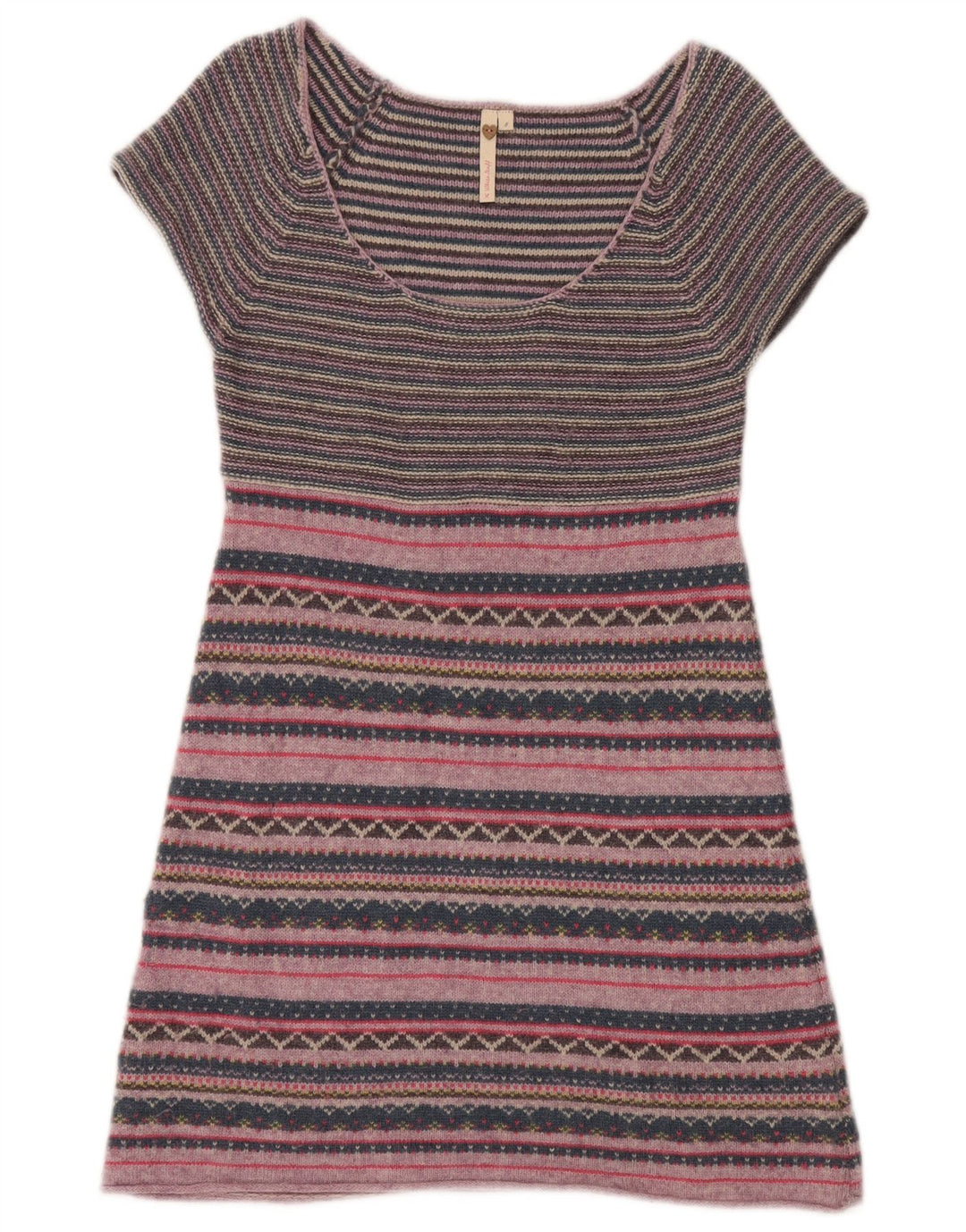 White Stuff Dame Jumper Dress UK 8 Small Multicolored Striped